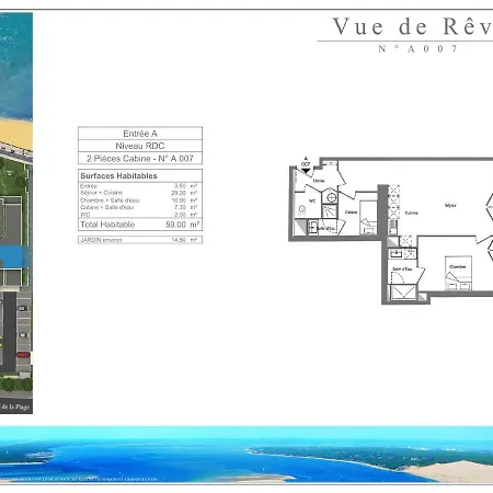 Vue De Reve - 1 Ere Ligne De * Arcachon